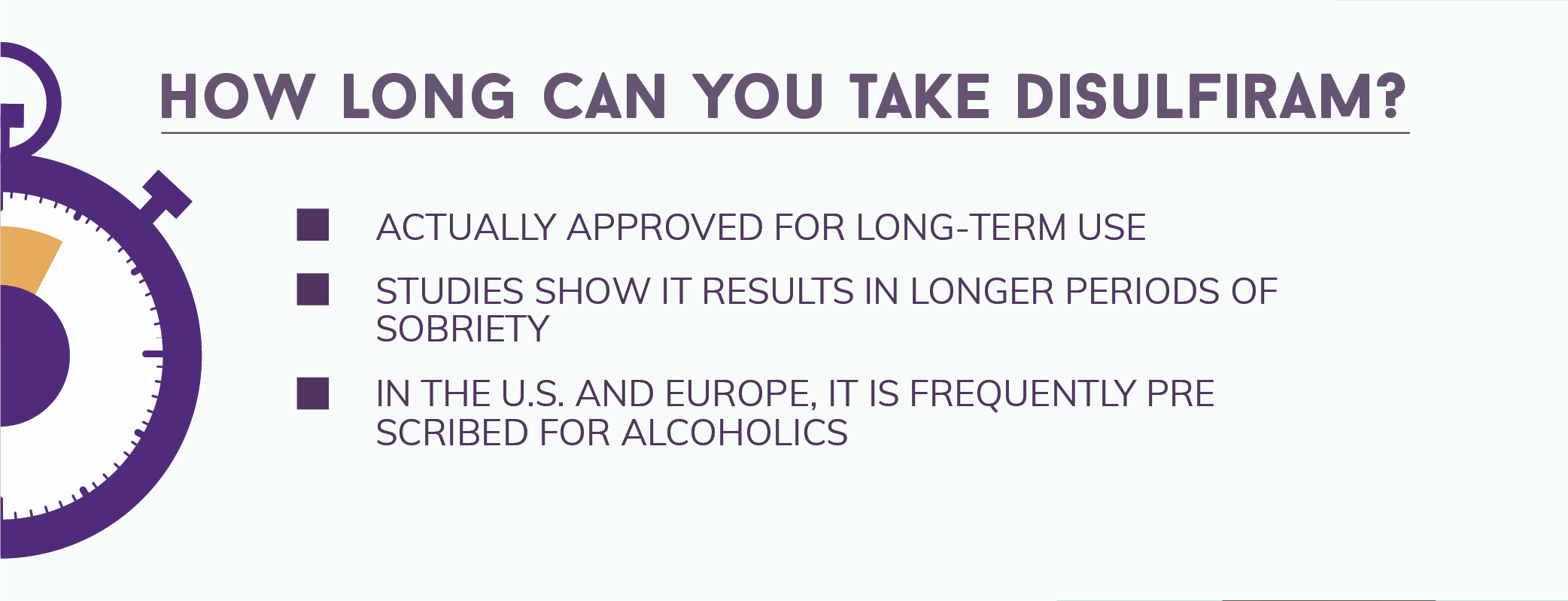 How Long Can You Take Disulfiram and Antabuse?