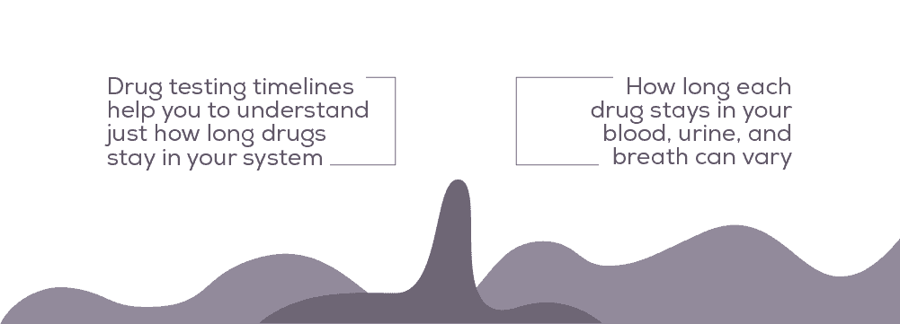 Drug testing timelines