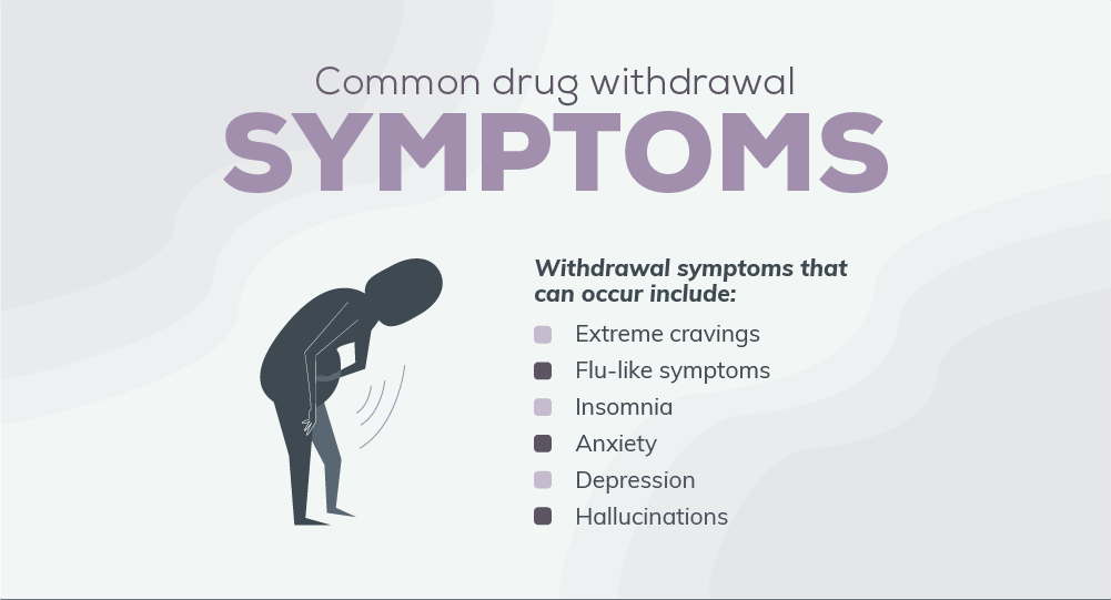 drug withdrawal symptoms
