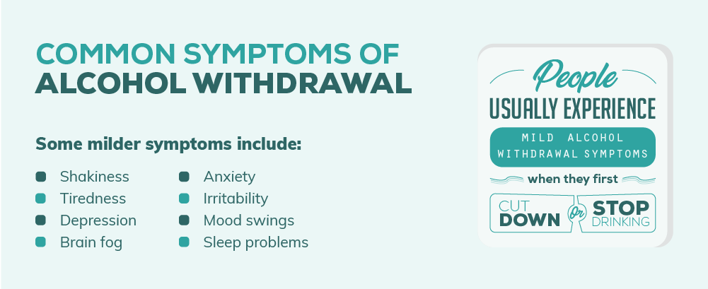 Common Symptoms of Alcohol Withdrawal