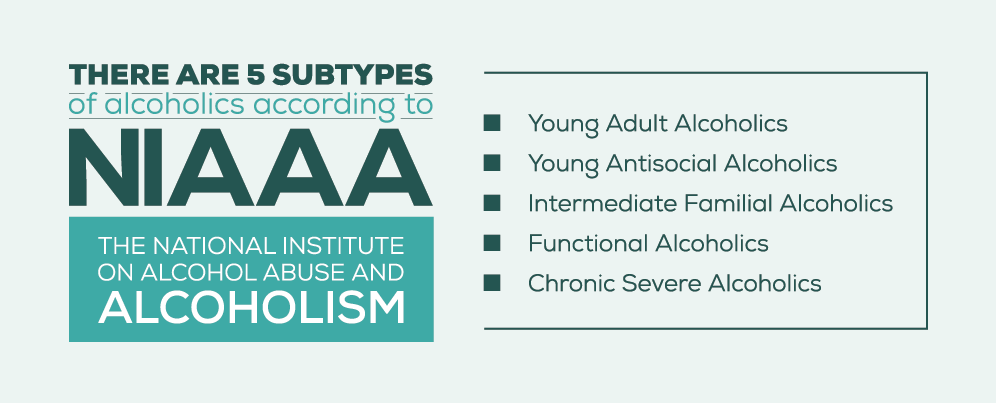 5 Subtypes of Alcoholics 
