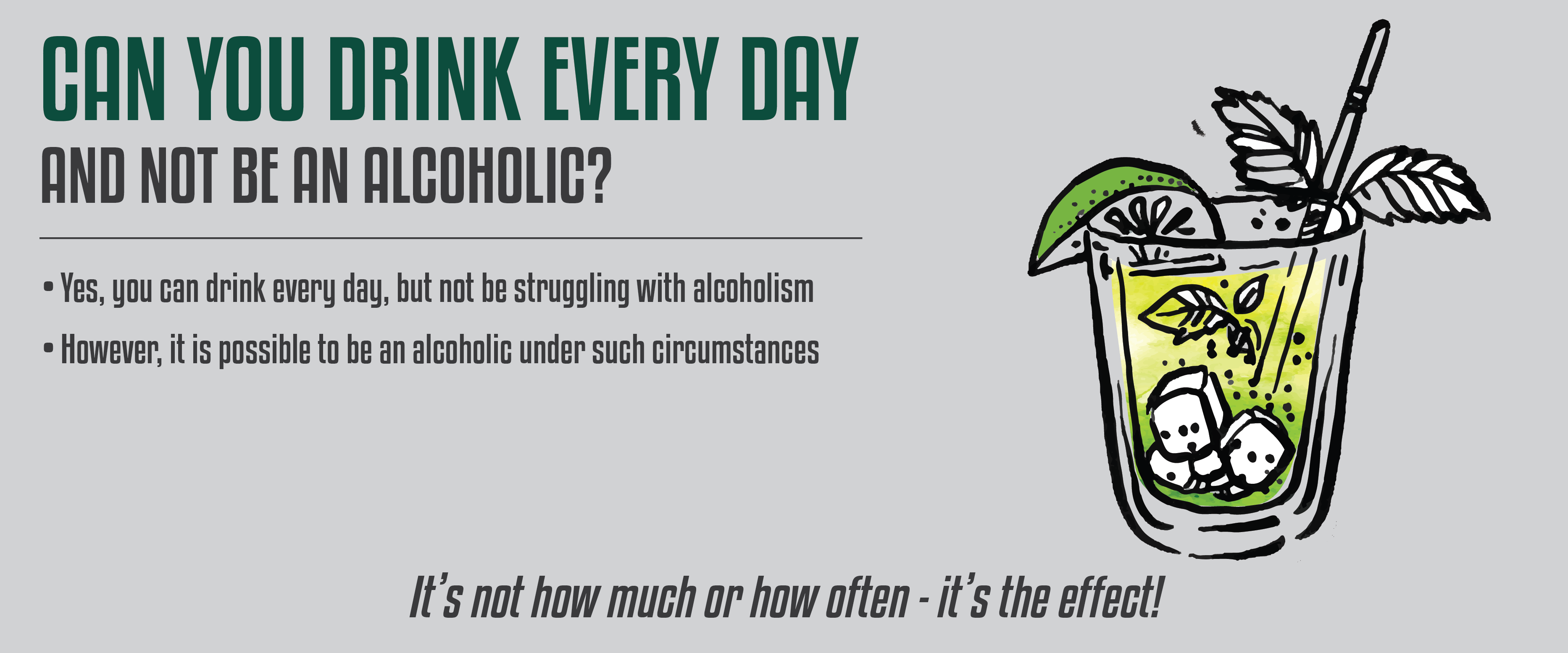 Can You Drink Every Day and Not be an Alcoholic? 