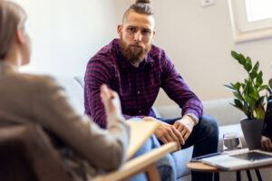 dialectical behavior therapy helps a man overcome addiction