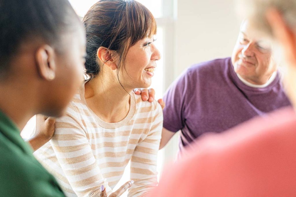 a group discusses Questions About Intensive Outpatient Programs